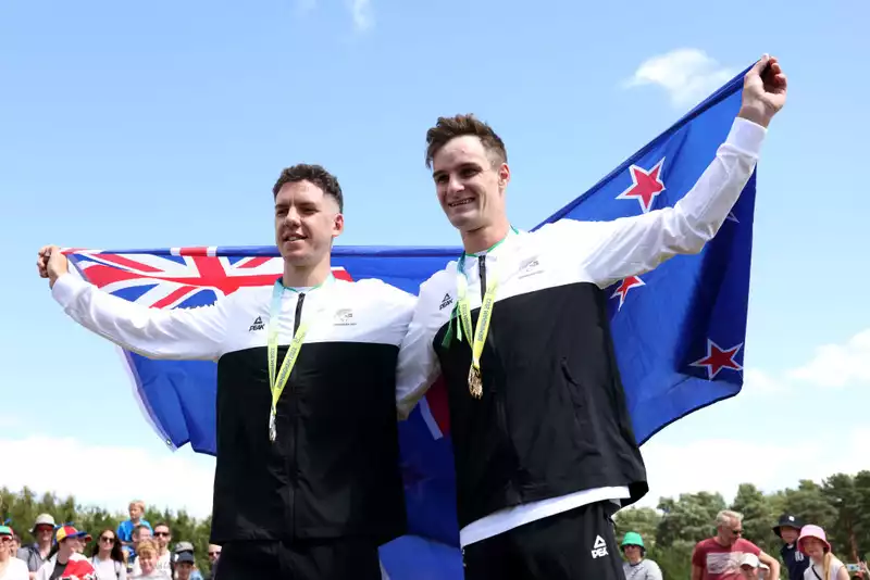 Sam Gaze Leads New Zealand 1-2 in Commonwealth Games MTB