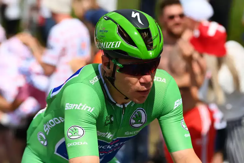 Fabio Jacobsen apologizes for Dylan Groenewegen's comments at the Tour de France.