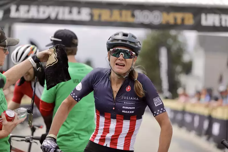 Rose Grant, winner of two consecutive Leadville championships, finishes on the podium in her final year.