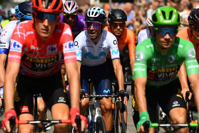 We had a lot of scares," Valverde Criticizes Vuelta a España's Grande Pearl