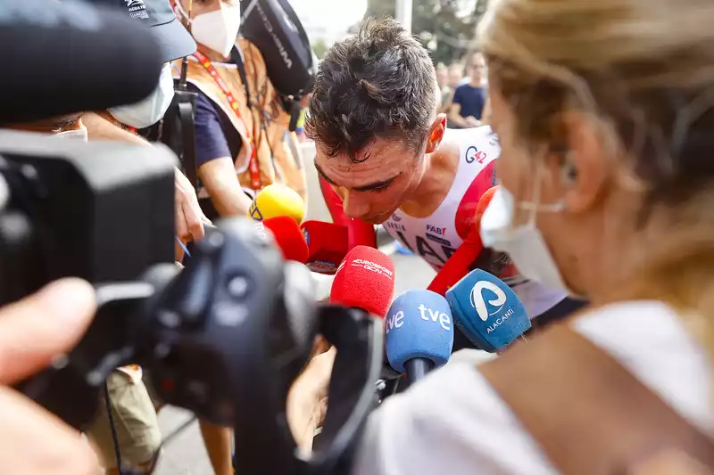 Vuelta a España, Weather-Responsible Ayuso Shows Solid Time Trial but Drops to 6th