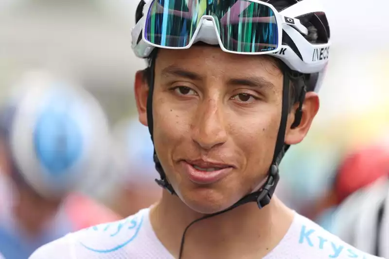 Egan Bernal finishes regular inspections early for the 2022 season.