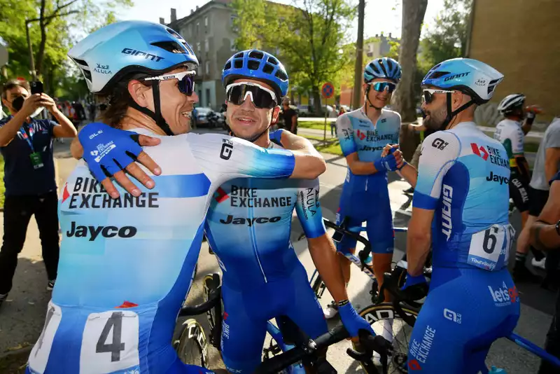 BikeExchange-Jayco Men's Team Gains Sprint Momentum for 2023.