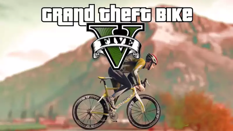 Indoor Cycling Meets Grand Theft Auto