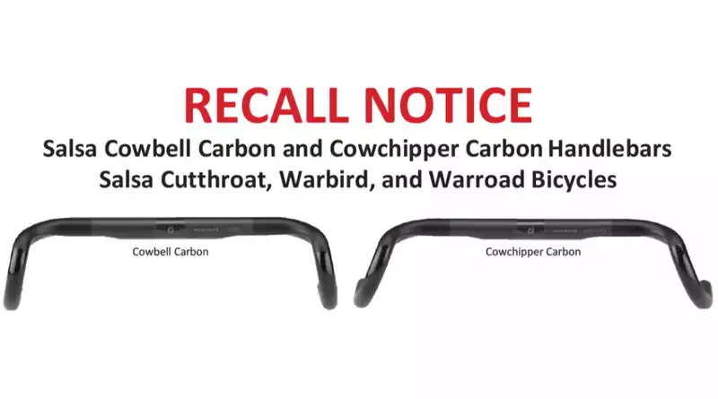 Salsa recalls two handlebars.