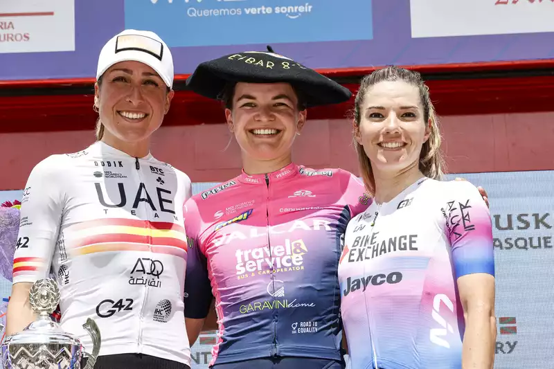 Barker on the development team of UAE team ADQ