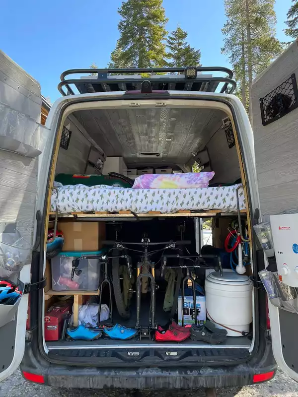 Stetina Enjoys Van Life with Gorge Gravel Grinder