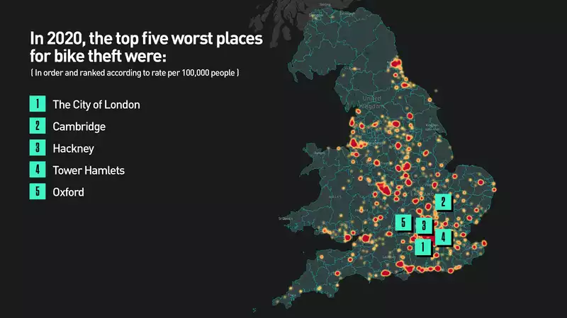 Bikemo Announces Bicycle Theft Tracking Tool 74,000 Bicycle Thefts Reported in 2020