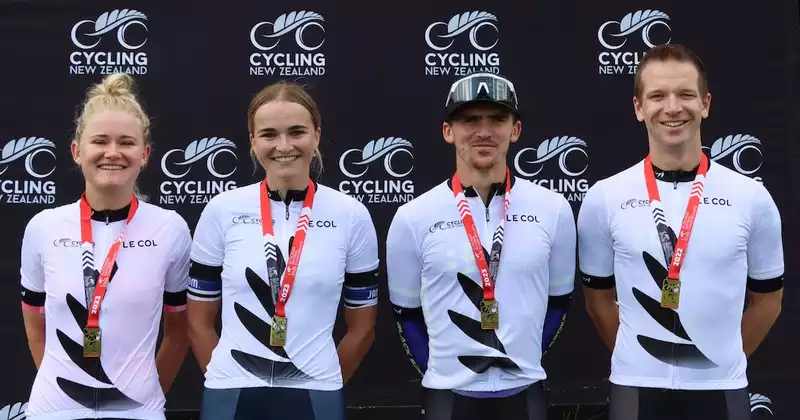 Georgia Williams and Aaron Gate Win New Zealand Elite Time Trial