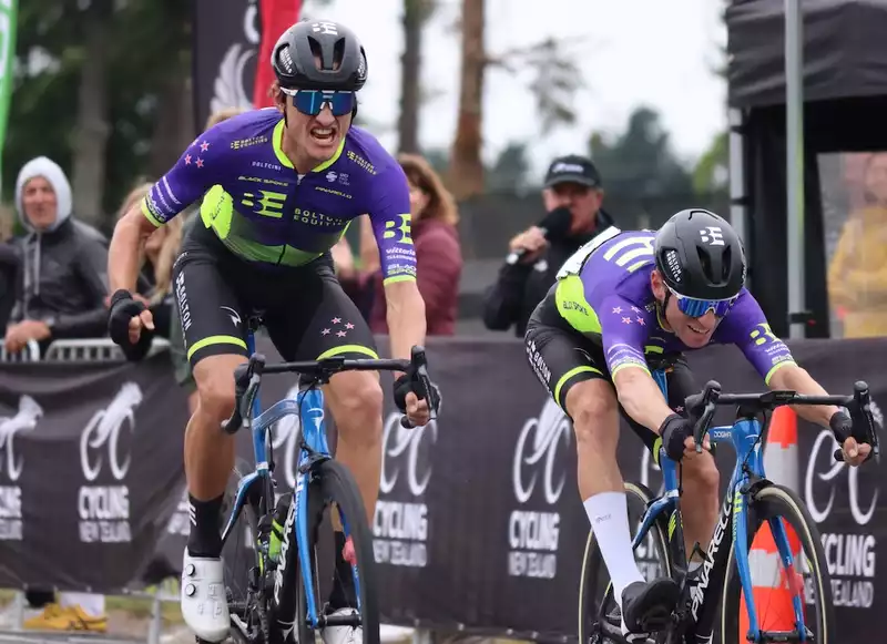 James Oram Wins New Zealand Road Title in Bolton Equities Black Spoke