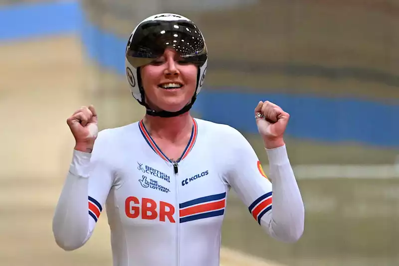 Katie Archibald won gold at the European Championships.