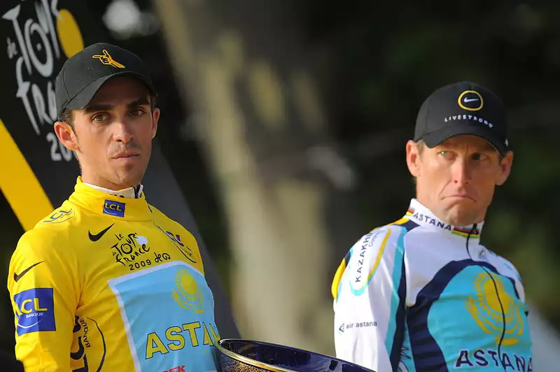 Lance Armstrong on his altercation with Contador at the Tour de France: the best man won