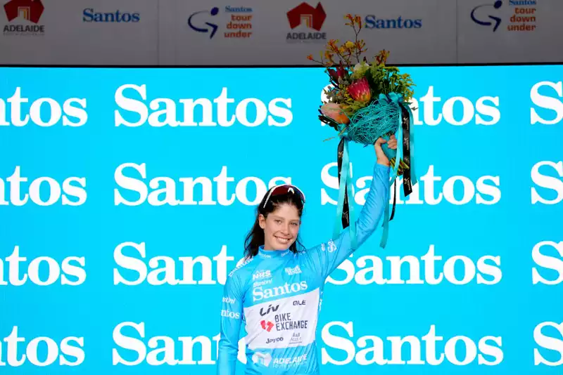 Roseman-Gannon takes pole position at Santos Festival of Cycling