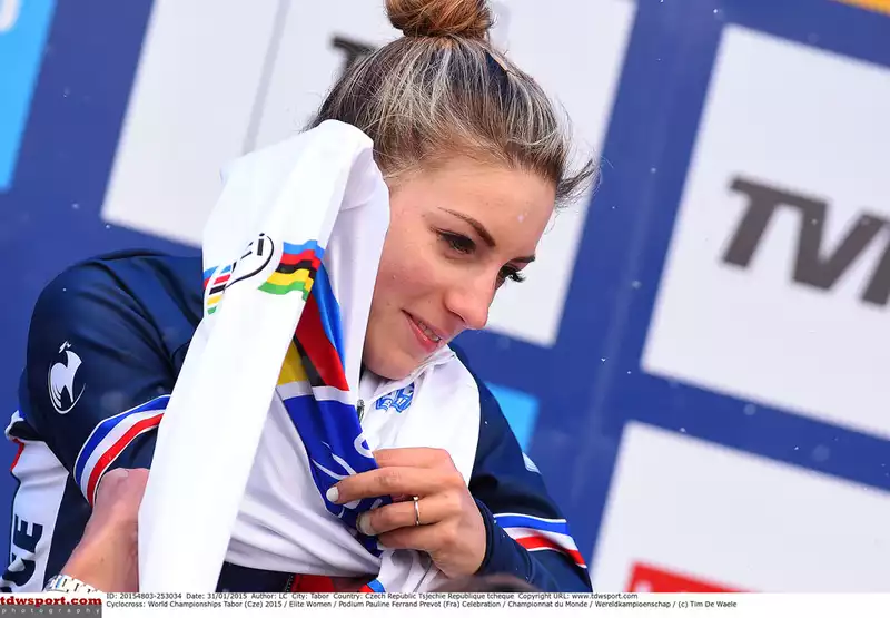 Pauline Ferrand-Prevot planning for peak fitness at the end of the year.