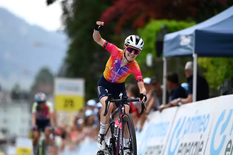 Niamh Fisher-Black Turns Around Tough Season with First Women's World Tour Win