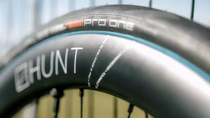 The Hunt Aerodynamist wheelset, which was used in the Tour de France Femmes, is available for purchase.