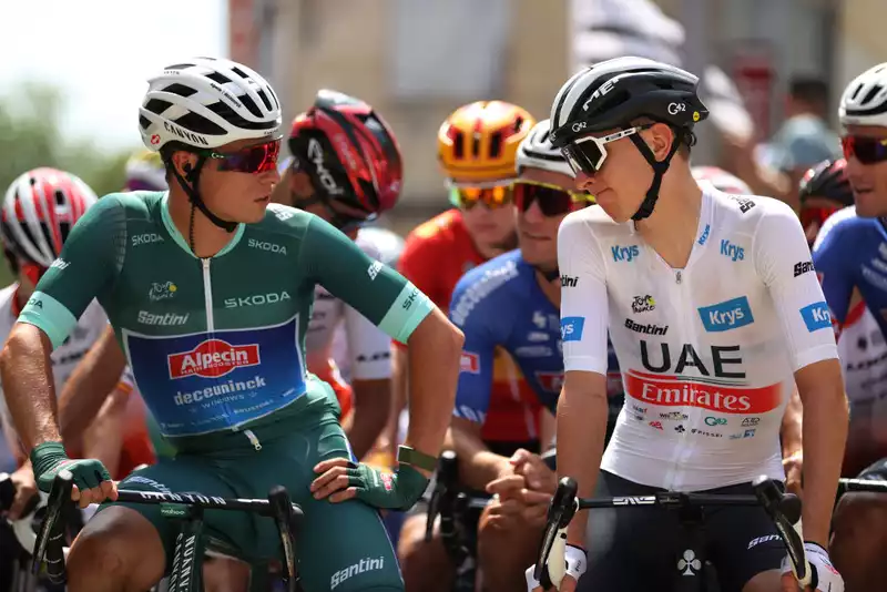 It's a shame there's all that fuss."--Jasper Philipsen denies Tour de France sprint controversy