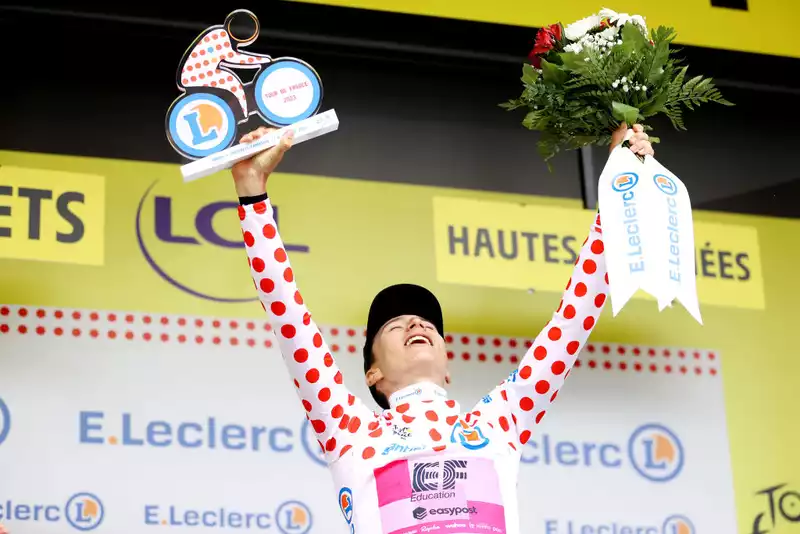 Nielson Powles Returns to Polka Dots on Stage 6 of Tour de France