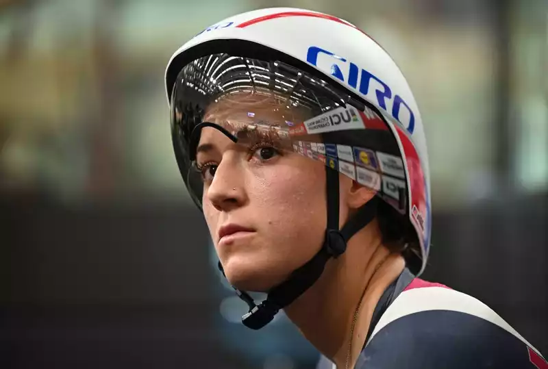 Chloe Dygert, first gold medal favorite at UCI Track World Championships