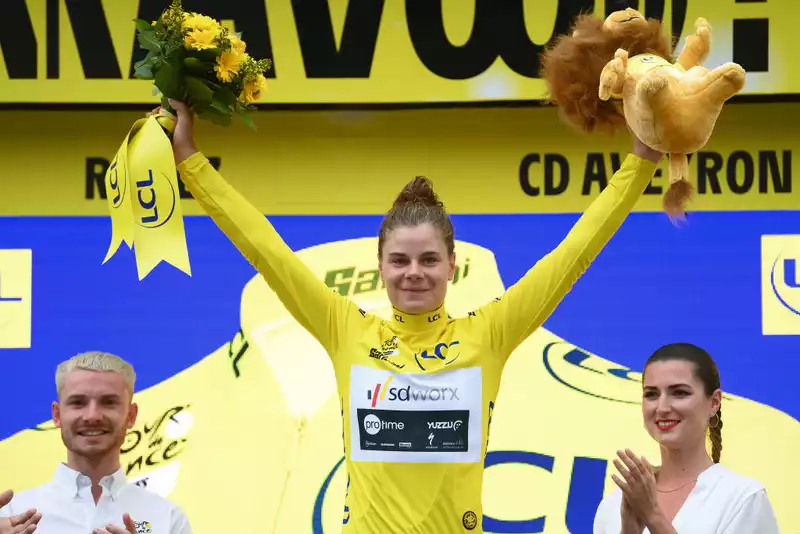 Lotte Kopecký: 5th stage of Tour de France a "lost opportunity" for SD Works