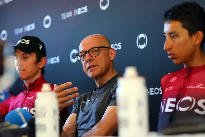 Brailsford insists he has no intention of leaving the Ineos Grenadiers.