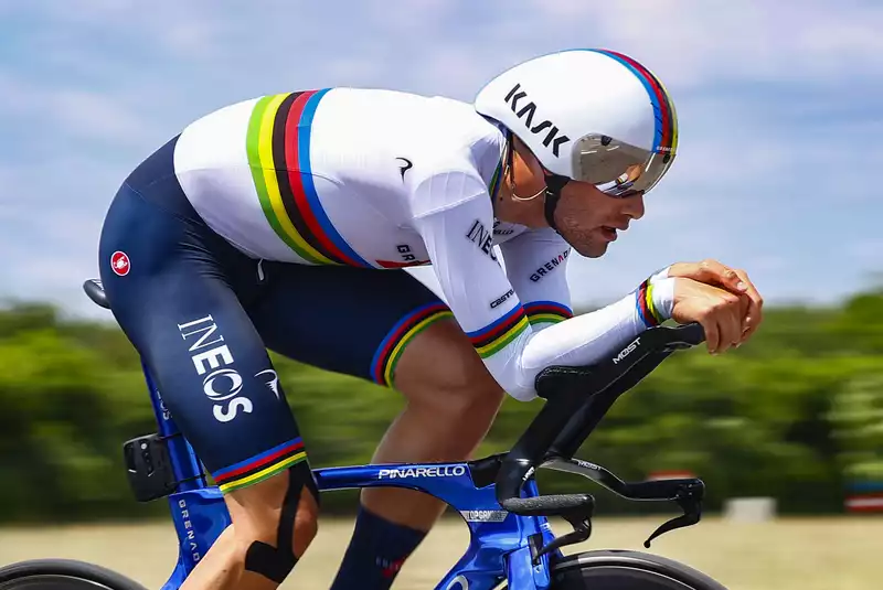 World Championships: Ganna Hopes for Close Race in Elite Men's Time Trial