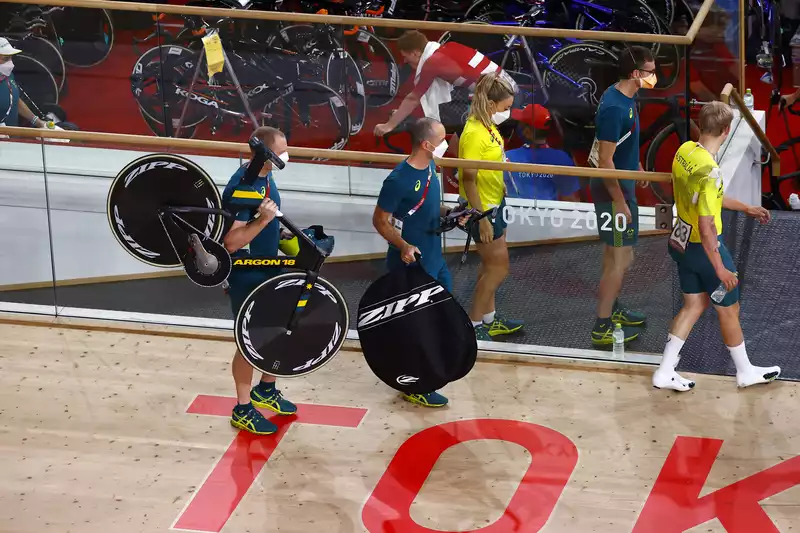 Bastion Confirms Handlebars Were Used During Australian Olympic Team Pursuit Crash