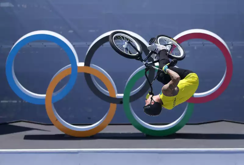 Logan Martin won the BMX Freestyle.