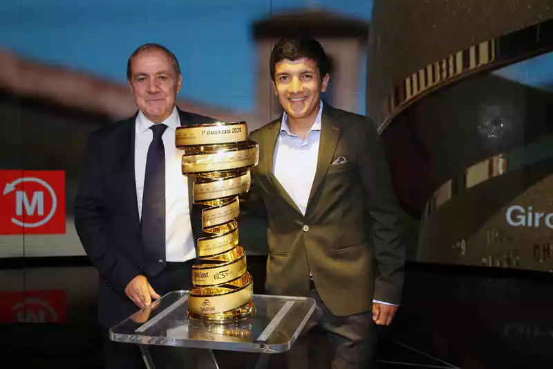 Vezzini hopes to attract Geraint Thomas and Egan Bernal to the 2020 Giro d'Italia.