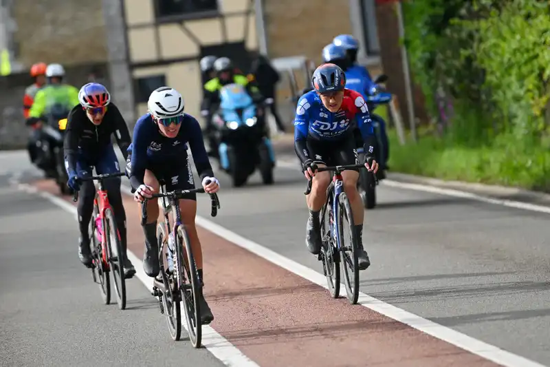 Louis Jackers, winner of the Attack race, surprises with 6th place finish at Fresh Wallonne.