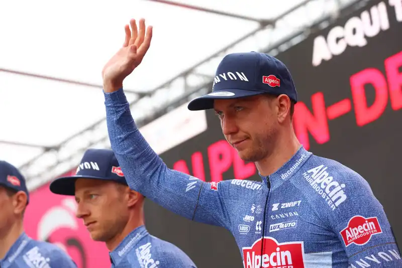 Maybe I was a little too aggressive" - Kayden Groves' disappointment after finishing 7th in stage 9 of the Giro d'Italia.