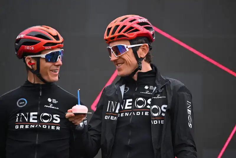 "I feel every one of my 38 years now" - Geraint Thomas is suffering on his birthday but is set to secure the podium of the Giro d'Italia.