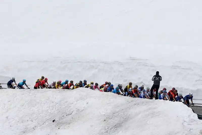 The 2024 Tour de Switzerland Queen Stage has been shortened due to snow cover