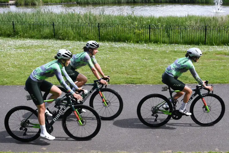 Life Plus-Wahoo stays on tour of British women on borrowed equipment after all their bikes were stolen