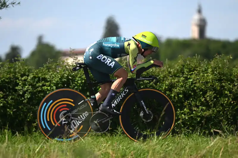 "I stayed on the bike because the improvement from yesterday" - Primoš Roglić in good spirits after a strong Dauphine ITT