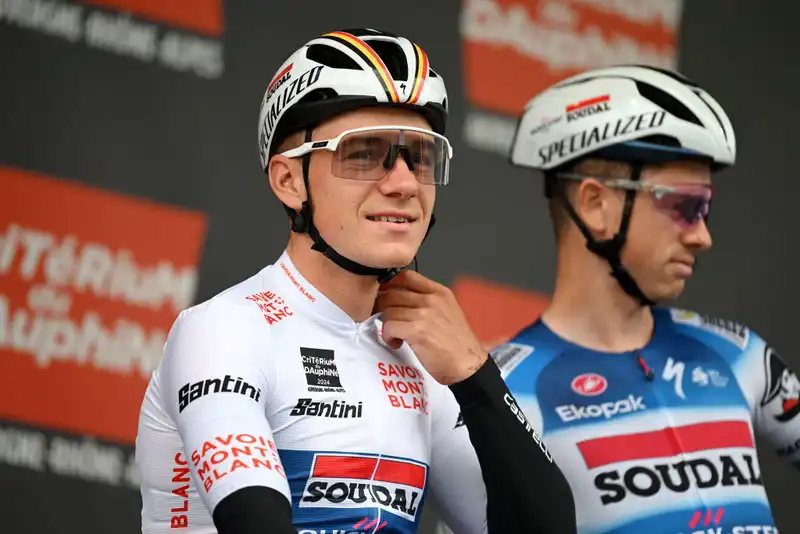 Tadei Pogachal will be almost untouchable" - Remco Evenepoel on the pre-Tour de France hierarchy.