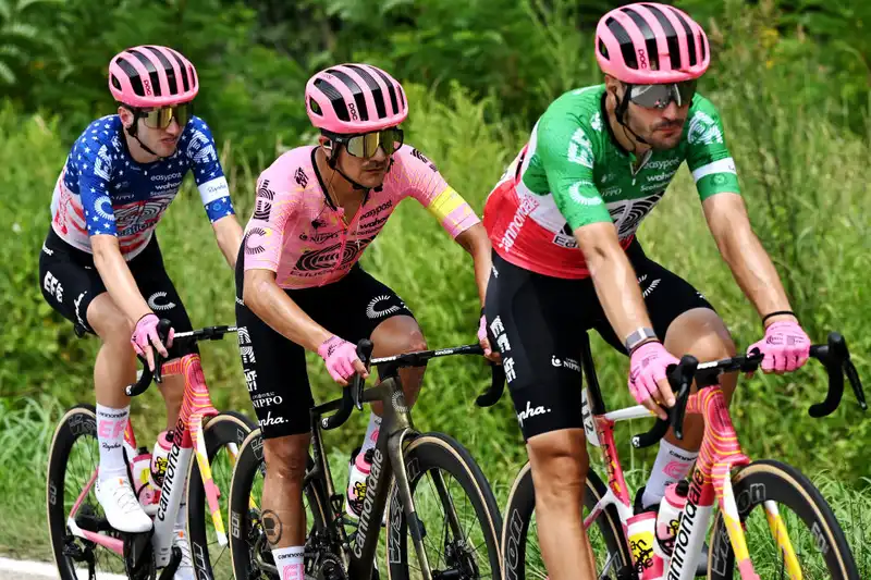 Surprise, Shock, Yellow - EF Education - Easy Post Celebrates Tour de France Lead, But Loses Ground