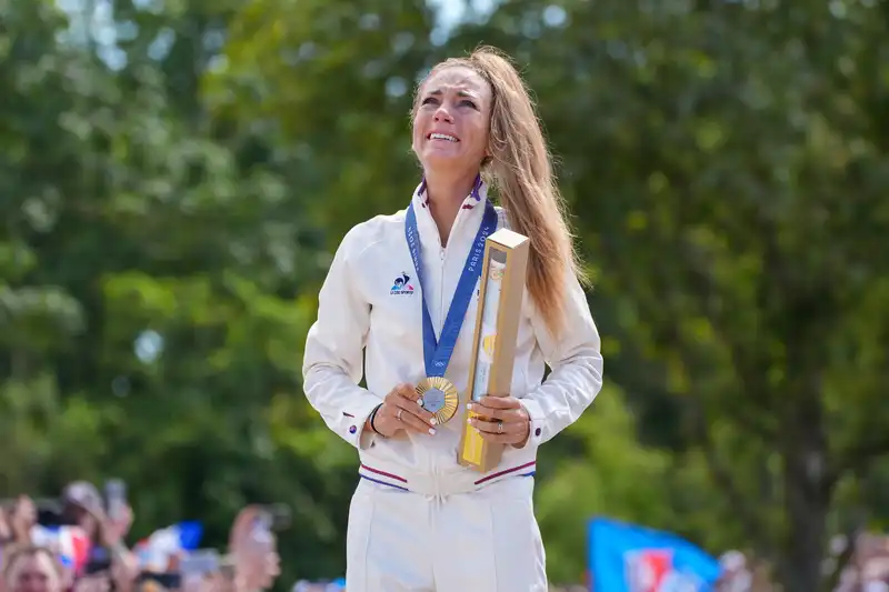 Pauline Ferrand-Prevot tastes Olympic gold before returning to road racing in 2025.