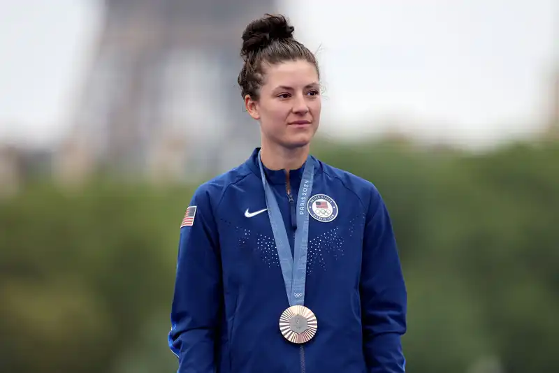 Chloe Daigier to compete in Paris Olympics despite crash in high-speed time trial