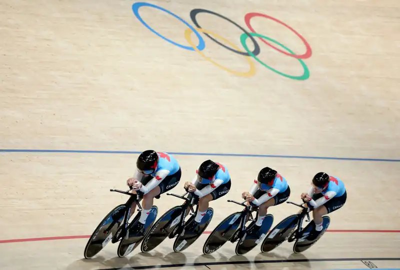 Paris Olympics: A bad wrap, and even food poisoning, couldn't stop Canada from winning a medal in the women's team pursuit.