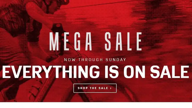 Mike's Bikes is having a mega sale.