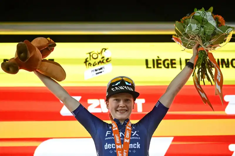 From the Mountain Bike Olympics to winning the Tour de France Femmes, Pac Pieterse does it all