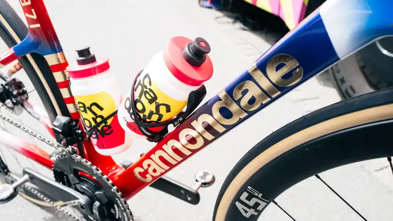 All that glitters is gold: Trio of Olympic Champion Custom Bikes