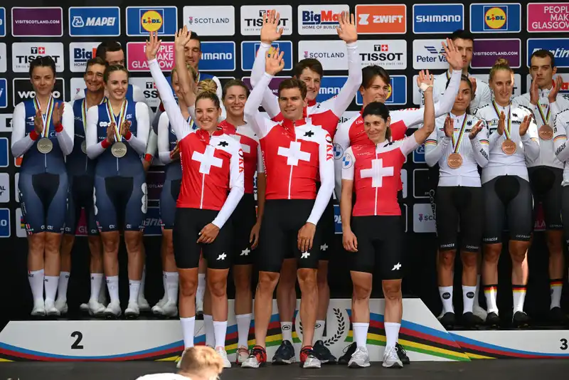 UCI Road World Championships 2024 - Mixed Relay Start Times