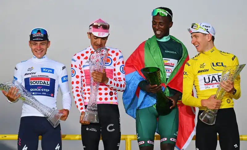 UCI now controls the colors” - New UCI rules will force teams to avoid all Grand Tour jersey colors in 2025.