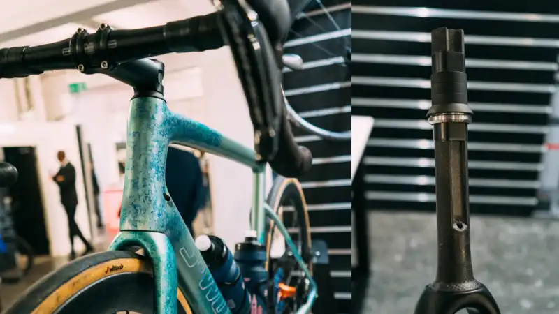 Chinese brand EXS brings a fork to Rouleur Live, where you can make Aethos aero